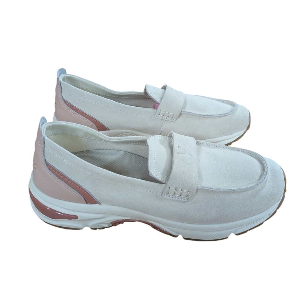 Vionic 23Walk Roam Loafer Cream Cameo Rose Size 8 Wide - Picture 2 of 12